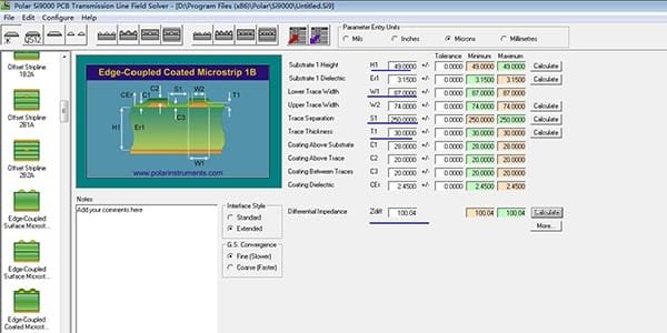 fpc impedance control design
