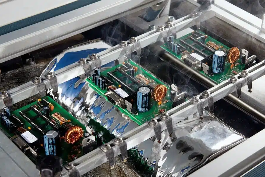 PCB Assembly Wave Soldering