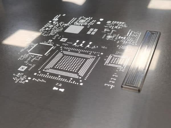 3D Electroform Stencil