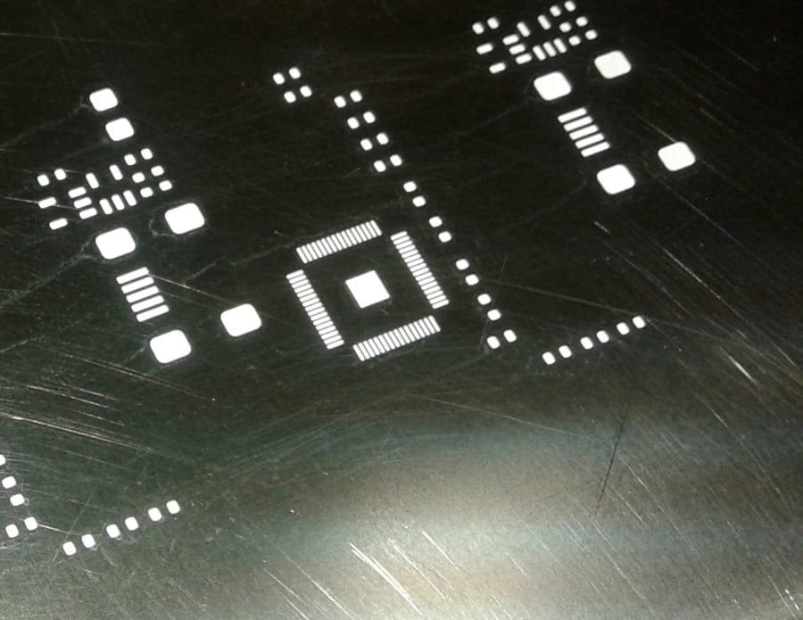 etching stencil