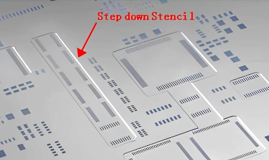 Step Down Stencil