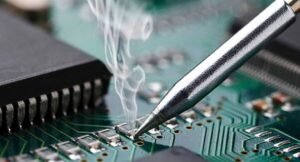 soldering on pcb