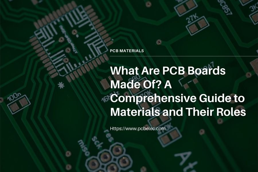 what are pcb boards made of