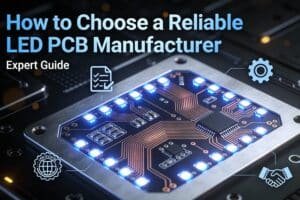 How to Choose a Reliable LED PCB Manufacturer