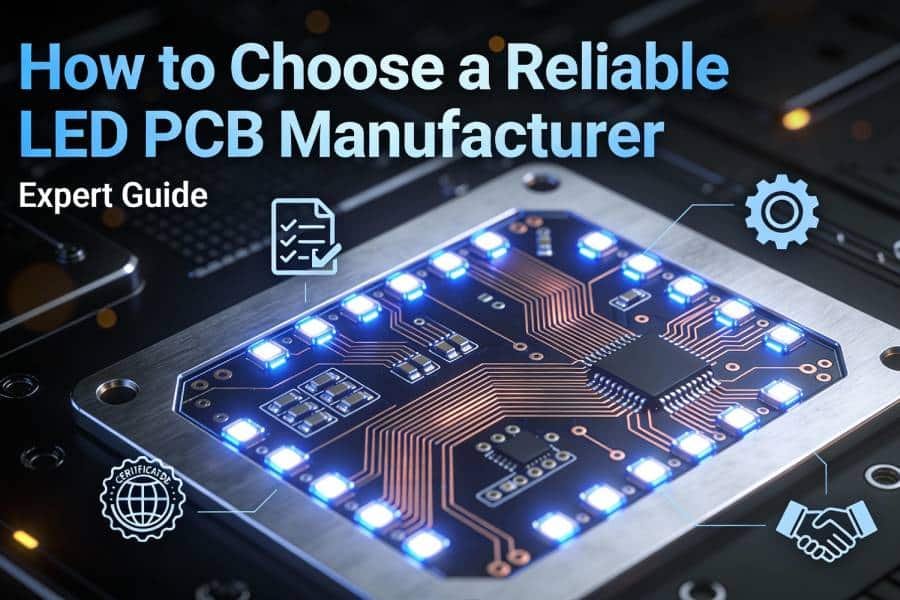 How to Choose a Reliable LED PCB Manufacturer
