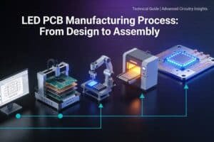 LED PCB Manufacturing Process: From Design to Assembly