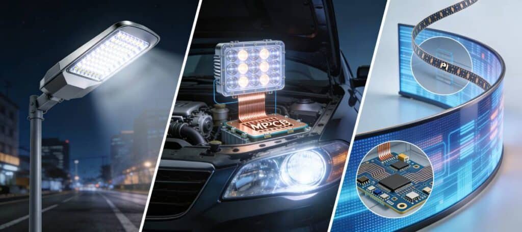 led pcb applications