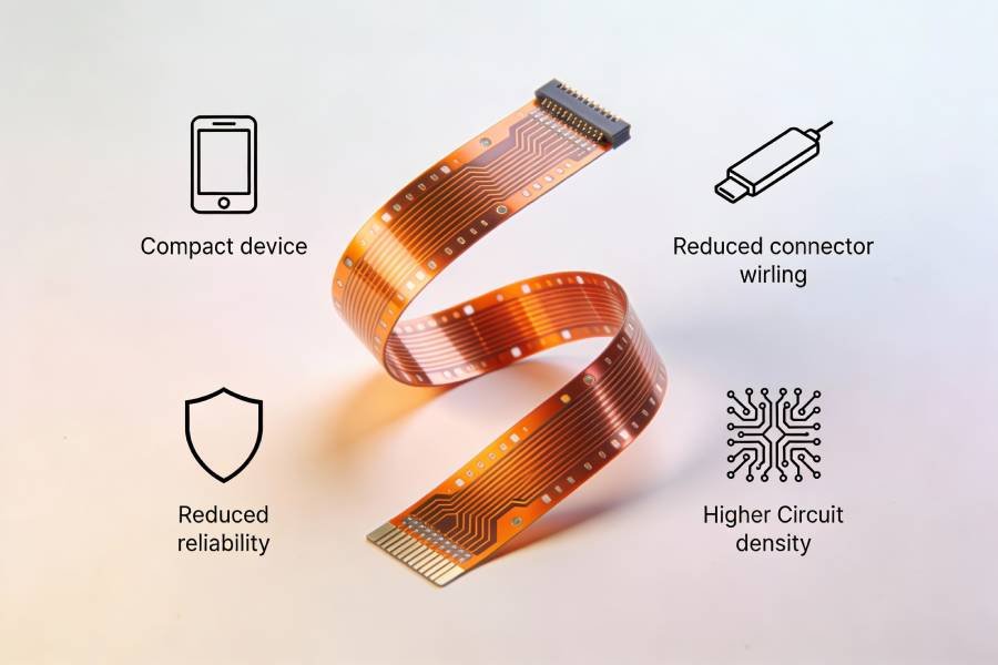 double sided flex pcb key advantages