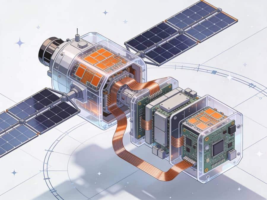 Rigid-flex PCB prototypes in aerospace applications including satellite components and avionics systems
