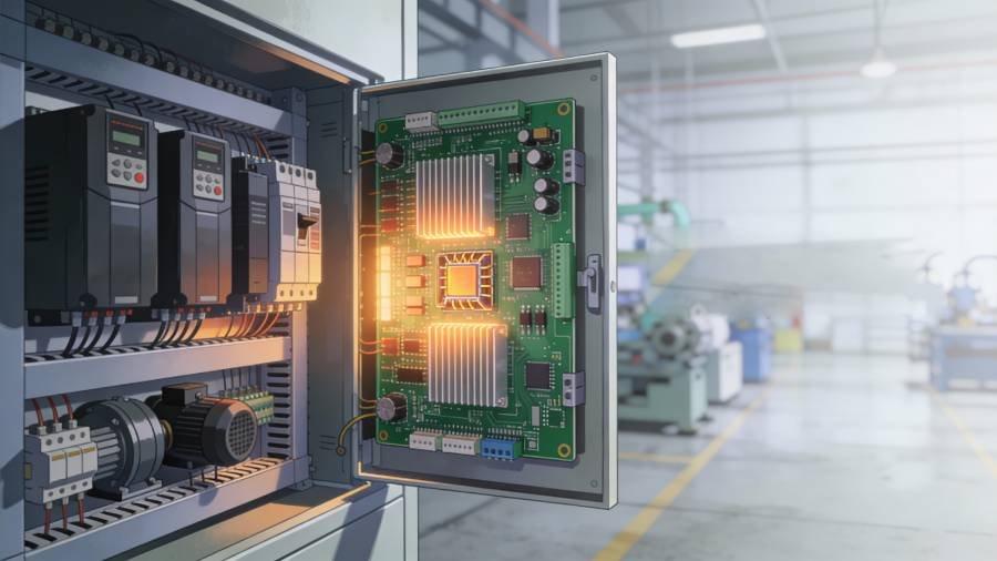 High Tg PCB used in power electronics and industrial control equipment such as inverters and motor drives