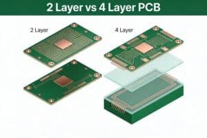 2 layer vs 4 layer pcb