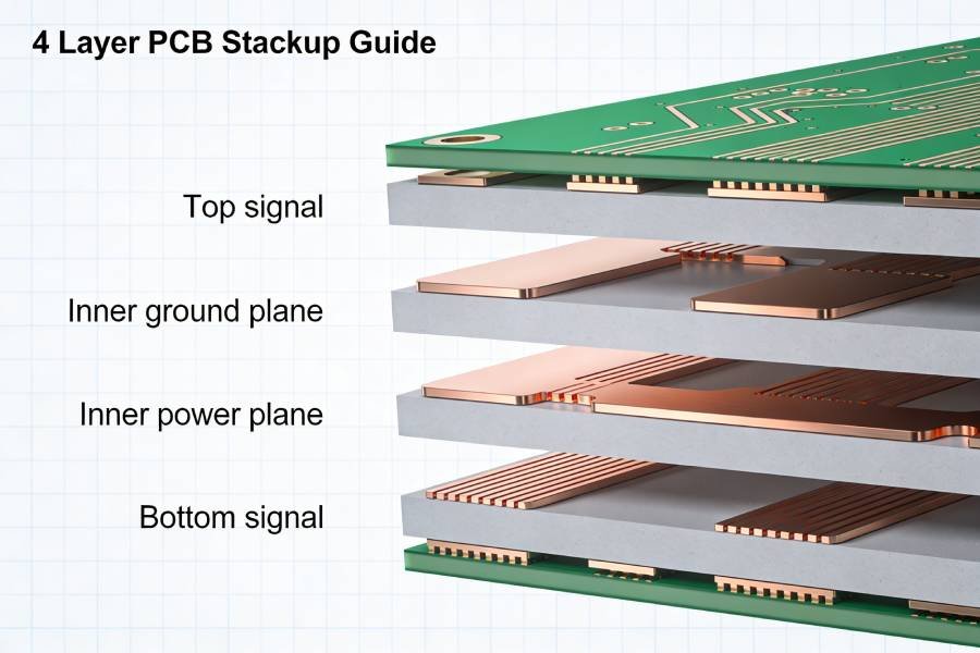 4 layer pcb stackup guide
