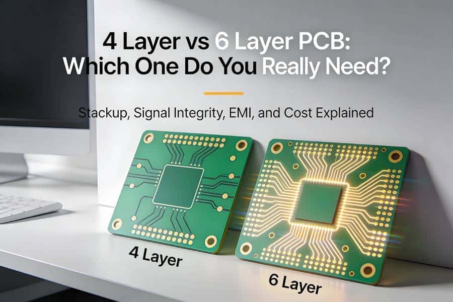 4 layer vs 6 layer pcb