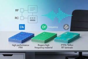 How to Choose High Frequency PCB Materials: Rogers, PTFE and High Performance FR4