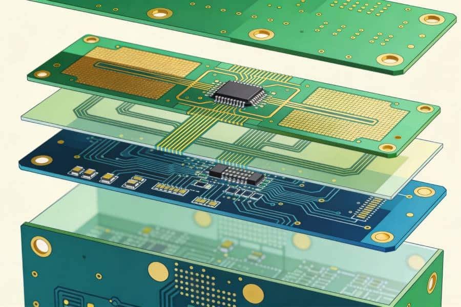 Hybrid High Frequency PCBs: Combining Rogers and FR4 for RF and Digital Integration