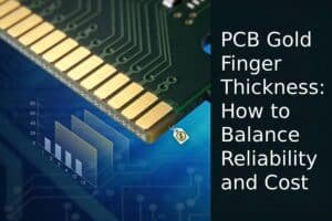 pcb gold finger thickness how to balance reliability and cost