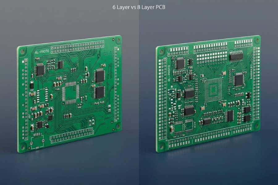 6 layer vs 8 layer pcb