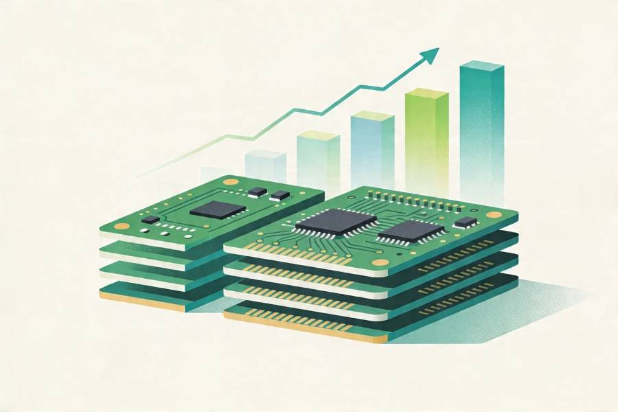 how pcb layer count impacts pcb manufacturing cost