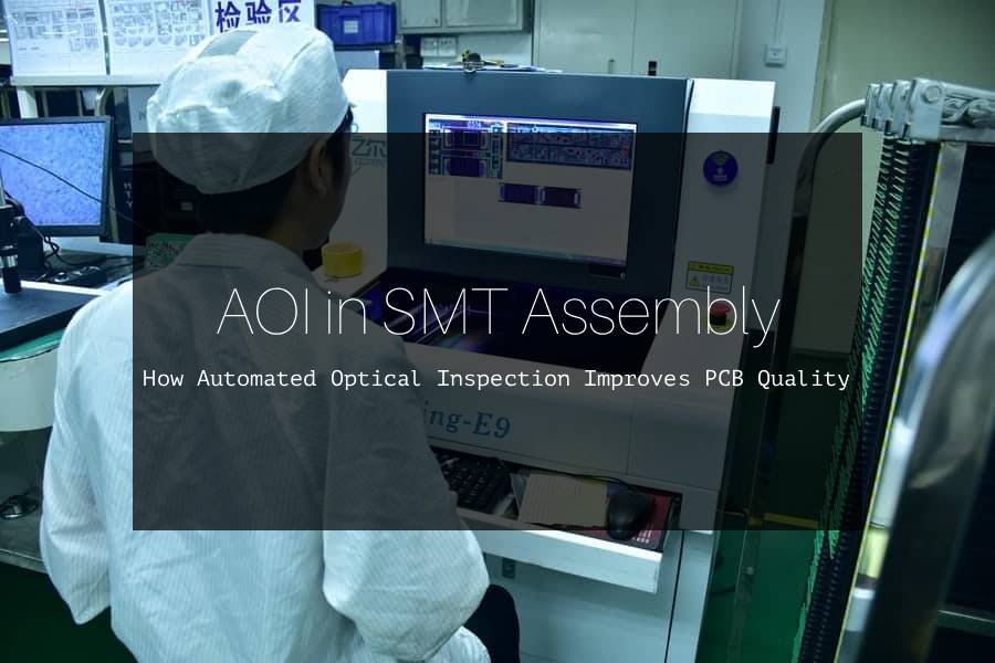 aoi in smt pcb assembly