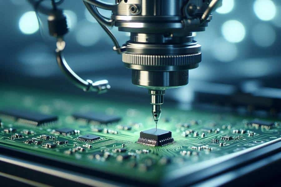 fine pitch component assembly