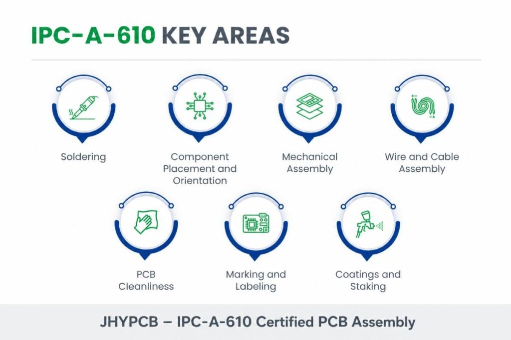 Key Areas Covered by IPC-A-610