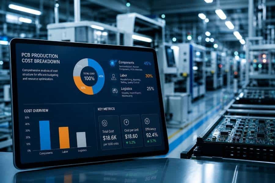 smt pcb assembly cost breakdown