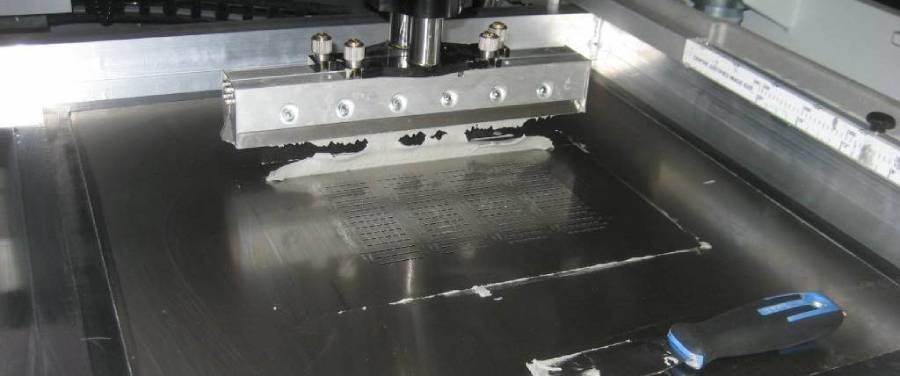 solder paste printing process in smt assembly