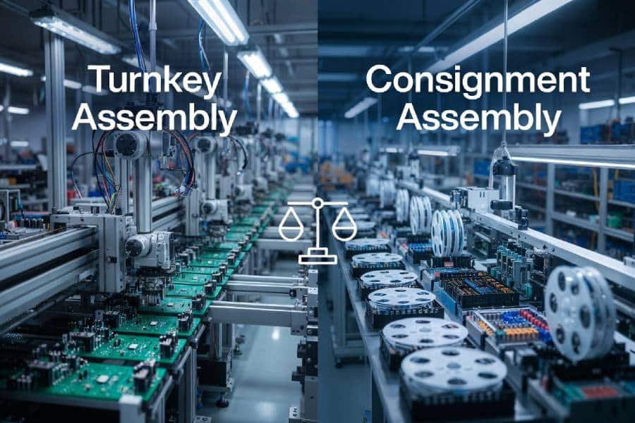 turnkey vs. consignment smt assembly