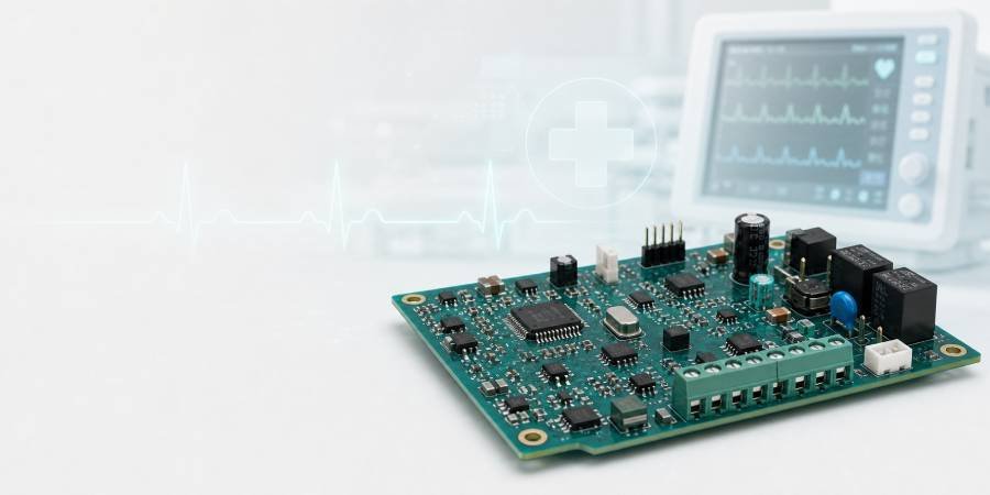 a mixed technology pcb used in medical electronic devices