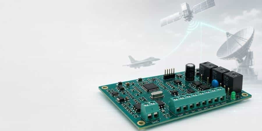mixed technology pcb used in aerospace and high reliability communication systems