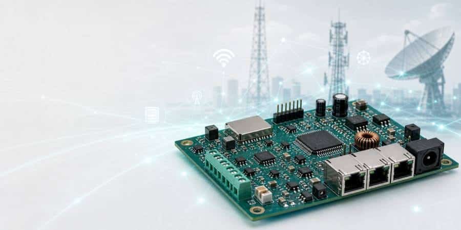 mixed technology pcb used in communication and networking equipment