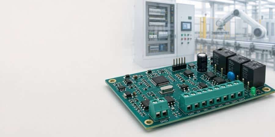 mixed technology pcb used in industrial control and automation