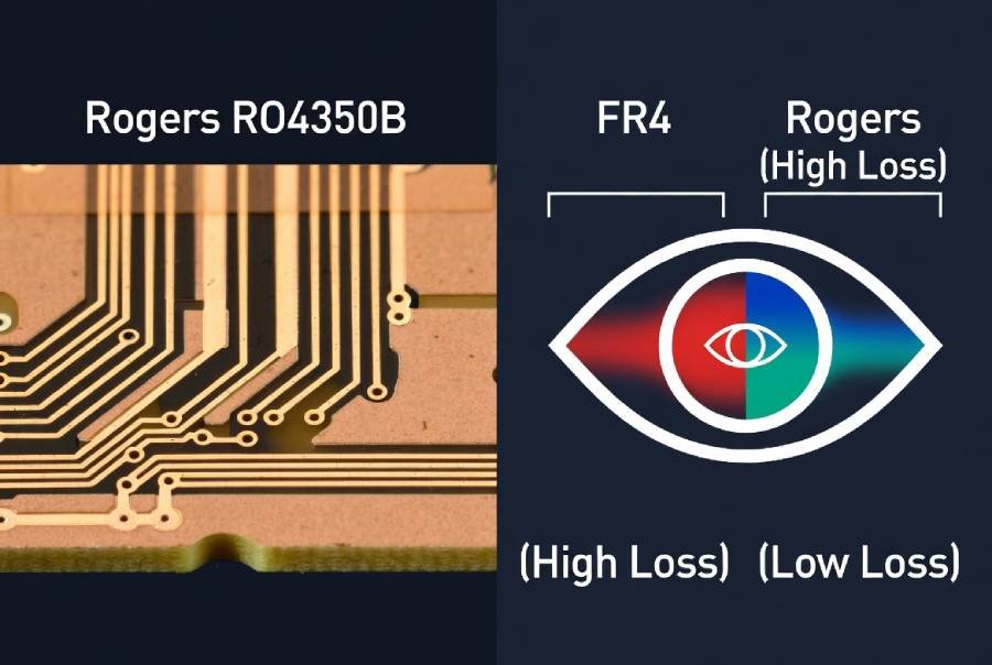 rogers ro4350b high frequency pcb material