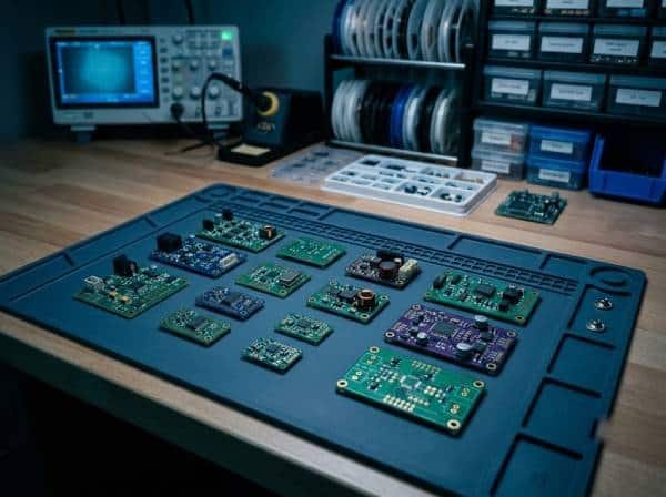 small batch pcbs arranged for flexible ordering