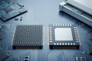 BGA vs QFN PCB assembly cover showing side-by-side package comparison.