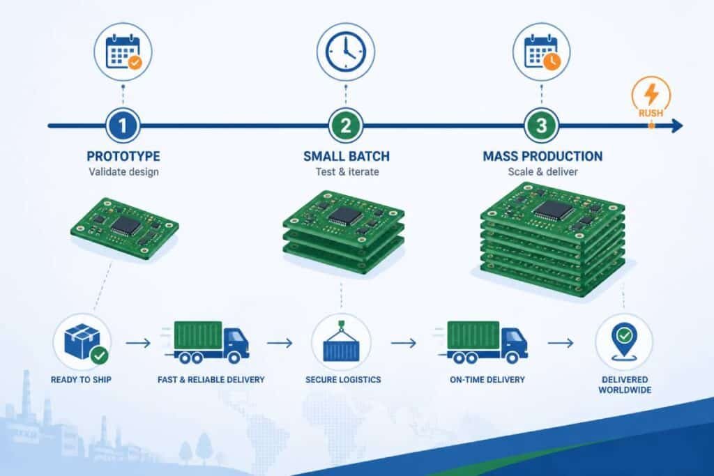 low cost pcb assembly leadtime moq
