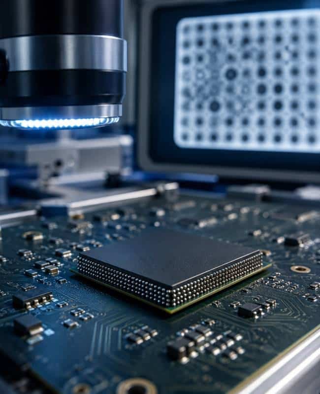 BGA reliability inspection for solder joint failure modes