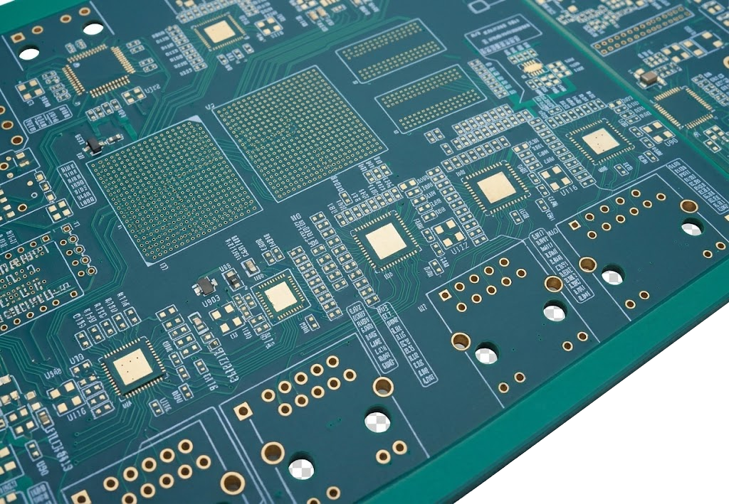 High Tg PCB material bare printed circuit board with high thermal resistance and gold plating